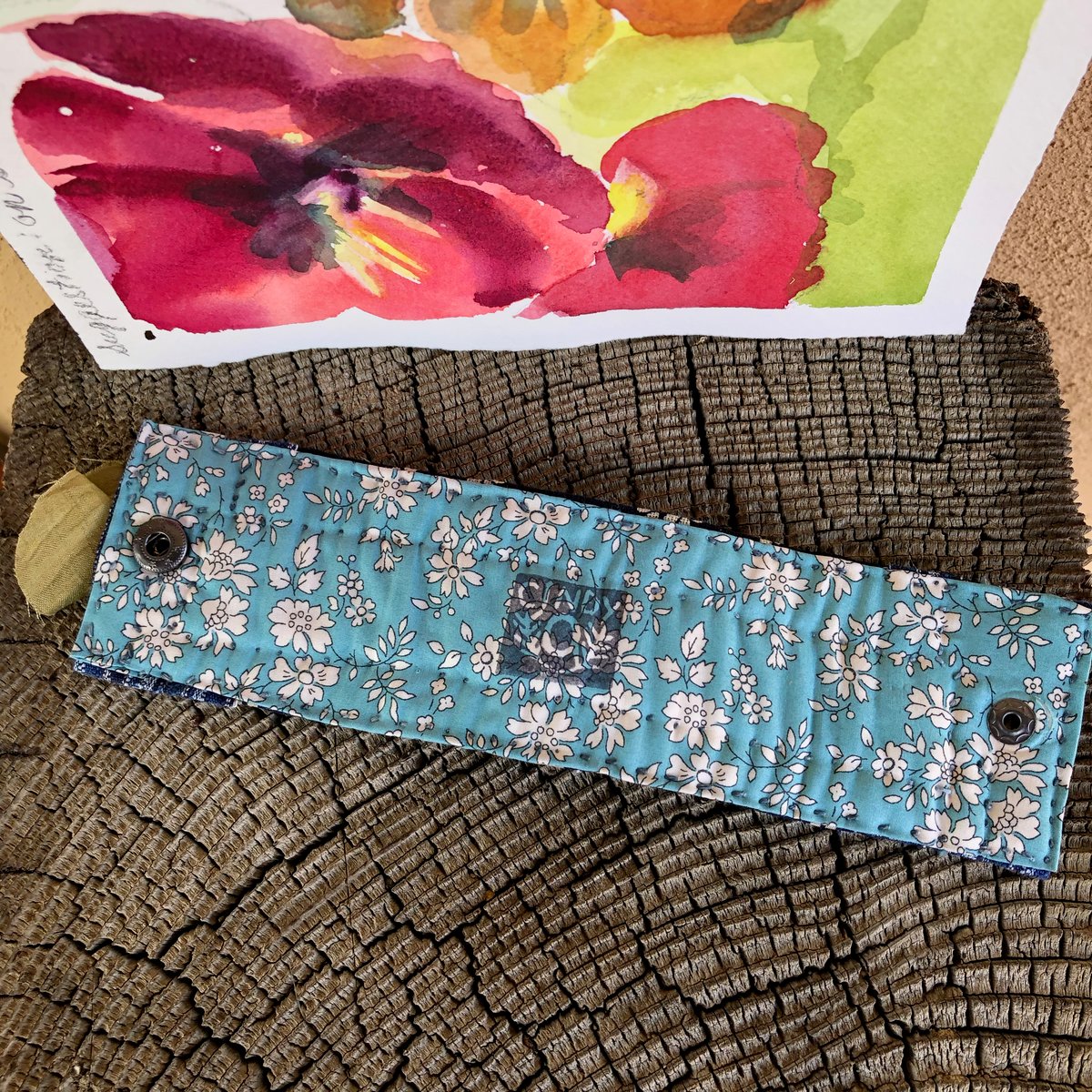 Turquoise Concha Wrist Cuff | Cindy O Turquoise Concha Wrist Cuff | Cindy O